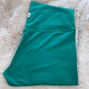 Til You Collapse - Emerald Green Leggings - Effortless Material - XL